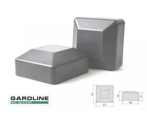 Capac pentru stâlp 60x60mm sur