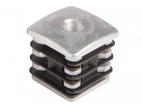 Capac 40x40 ranforsat cu aluminiu pentru balamale M12
