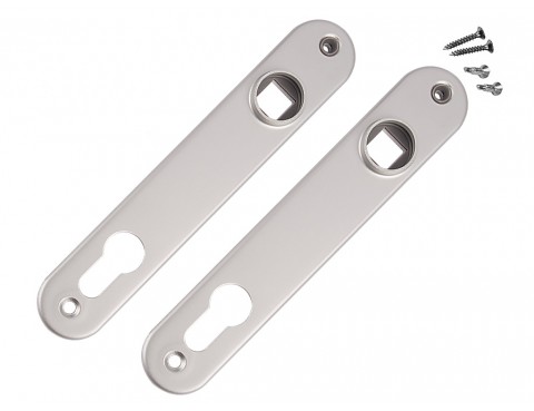 3020-HYB-ALU – Rozetă pentru broaște încastrate din aluminiu anodizat