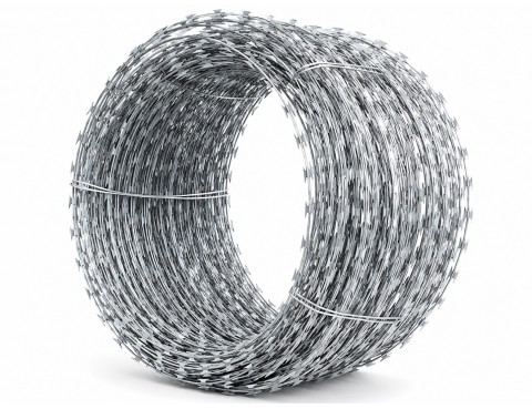 Sârmă ghimpată tip Nato/Egoza 400×2,5 mm (15 m.l.)