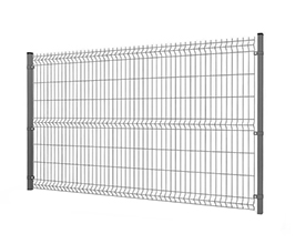 Panou euro gard bordurat zincat 3D